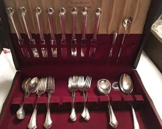 Sterling Silver Service for Eight.