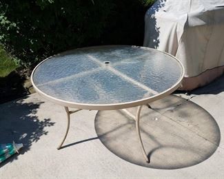 Patio table $30