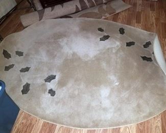 4x6 oval holly rug