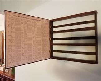 Vintage spice cabinet