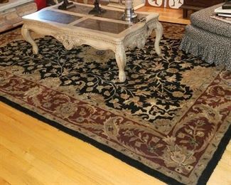Traditional floor rug