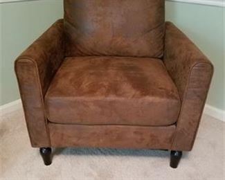 Lot 124
Brown Faux Leather Chair