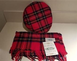 Lot 159
Shandon Hat + Blarney Woolen Mills Scarf NEW