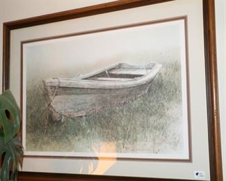 Hubert Shuptrine print signed and numbered