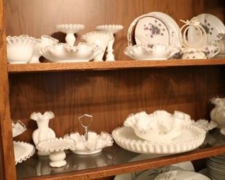 Beautiful assortment of Fenton glass