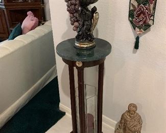 $ 195 ~ MARBLE TOP FERN STAND 
