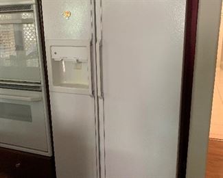 $225- GE- Side by side refrigerator