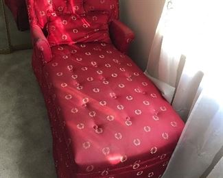 chaise lounge.  would look great reupholstered