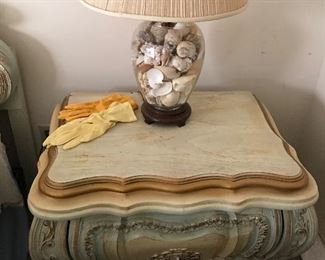 rare yellow and orange vintage gloves