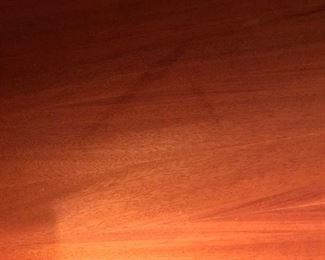 Mahogany drawers.  All Wood.  Quality made