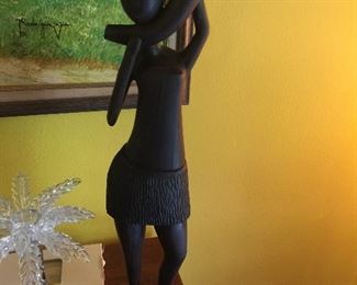 Wooden Figural Sculpture 