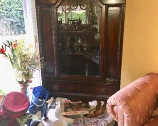 Antique Display Cabinet 