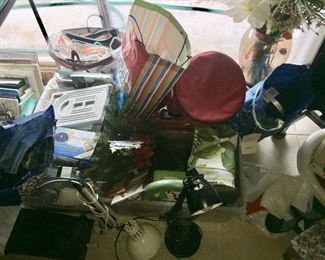 Misc Items & Lamps, Linens + much more