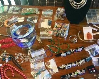 Tons of Sterling Jewelry & Costume items