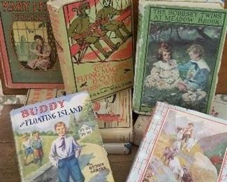 Vintage Children’s Books including “The Bobbsey Twins”