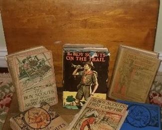 Vintage Boy Scouts Books