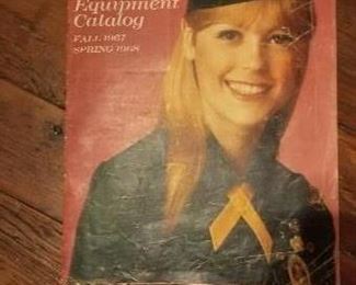 Vintage Girl Scout Equipment Book