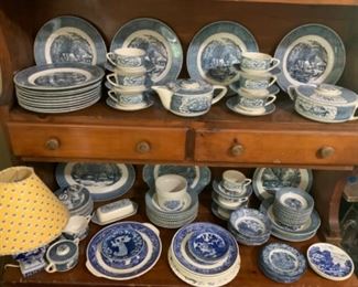 Currier & Ives Dishes