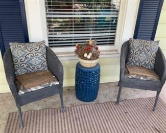 Vintage Wicker Chairs