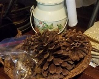 Decorative Pine Cones