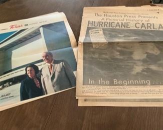 1961 Houston Press Pictorial History of Hurricane Carla