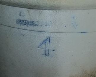 F. Woodworth Burlington VT Stamped Mark