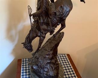 Very large Frederic Remington copy
