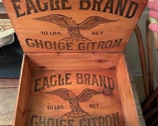 Inside of citron box -bright!