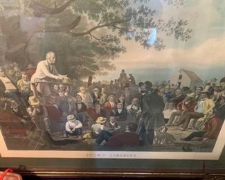 Stump Speaking -George Caleb Bingham print