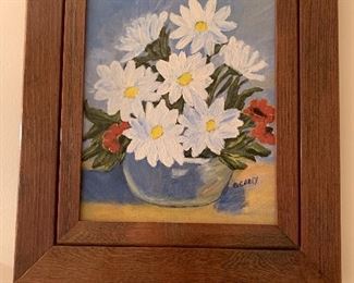 Small folk art acrylic 