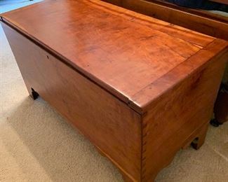 Cherry blanket chest