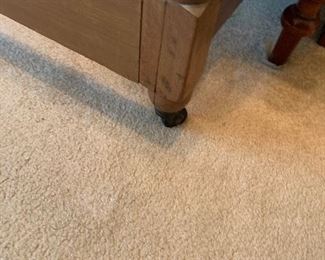 Detail of trundle bed