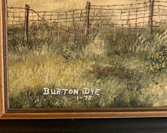 January 1975 Burton Dye original