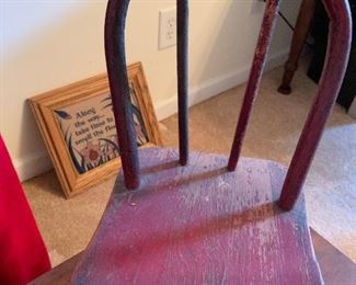 Antique toy chair