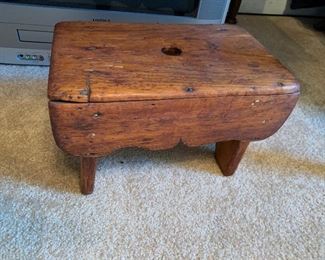 Antique stool