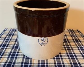 2 gallon crock