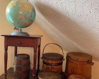 Note different sizes