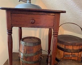 Miniature  one drawer work table