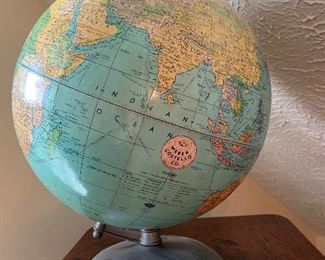Vintage globe