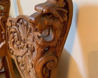 Detail of Old North Wind chair