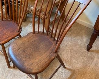 Pair of matching antique chairs