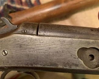 Faint inscription  Patent 1891