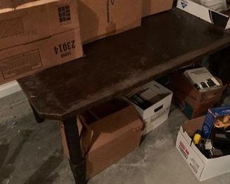 Another old farm table -hand made