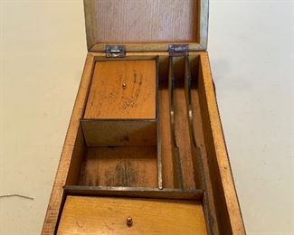 Glen Leven family descent writing box