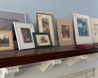 Many Prints and Lithographs