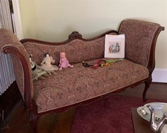 Victorian Mahogany Couch