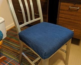 General Fireproofing company Good Form Navy aluminum chair