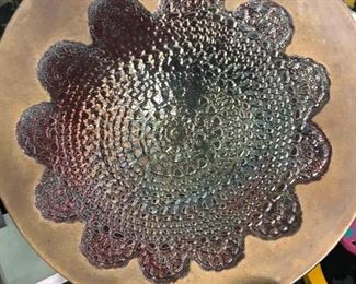 Art Fair pottery platter