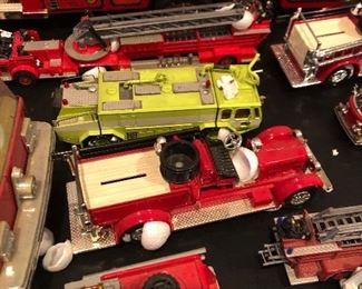 Vintage Toys and Fire Engines