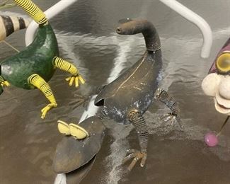 Yard Art Crocodile Buy it now $8